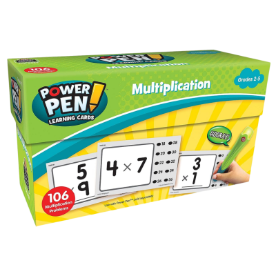 Multiplication Learning Cards (Power Pen) Image