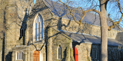 photo of an old church