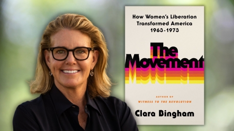 author Clara Bingham and her book 'The Movement'